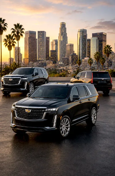 LA Executive Black SUV Service
