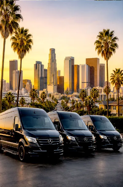 los angeles sprinter van service